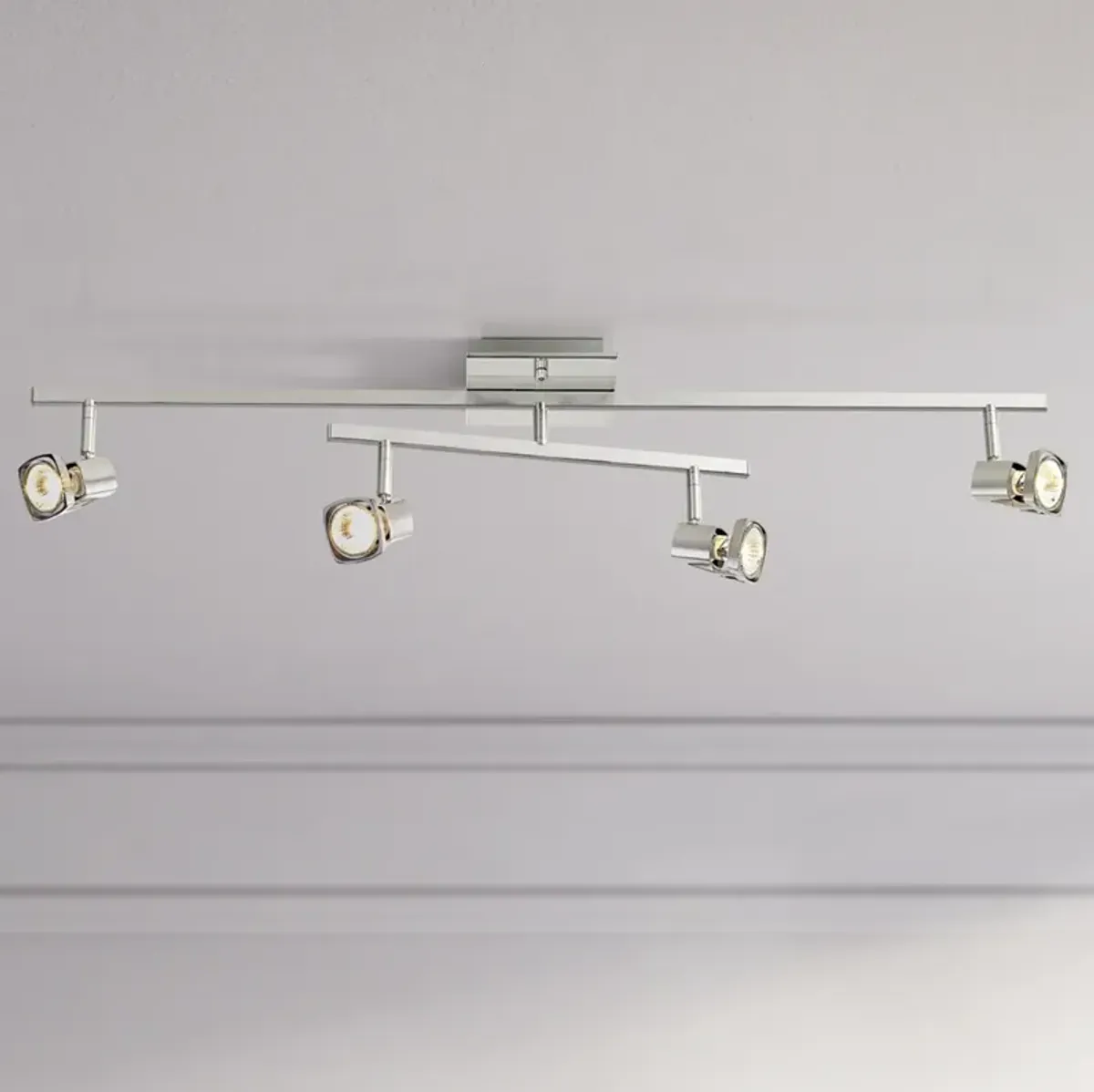 Pro Track 2-Tier Adjustable 4-Light Ceiling Light Fixture