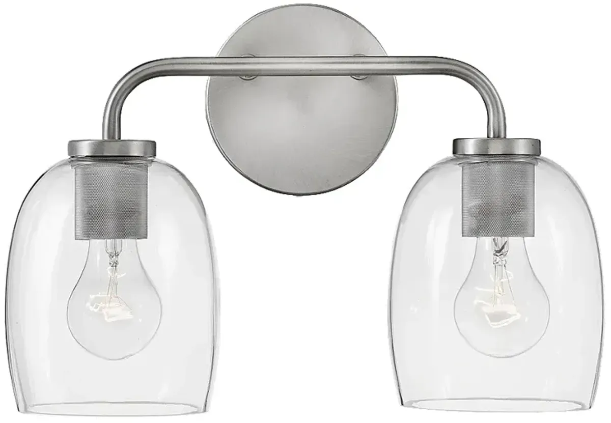 Lark-Percy Bath-Two Light Vanity-Antique Nickel