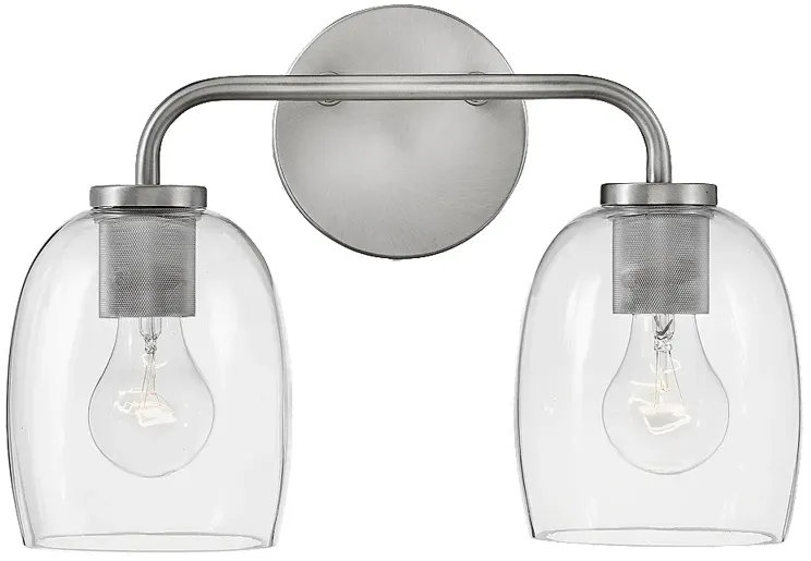 Lark-Percy Bath-Two Light Vanity-Antique Nickel