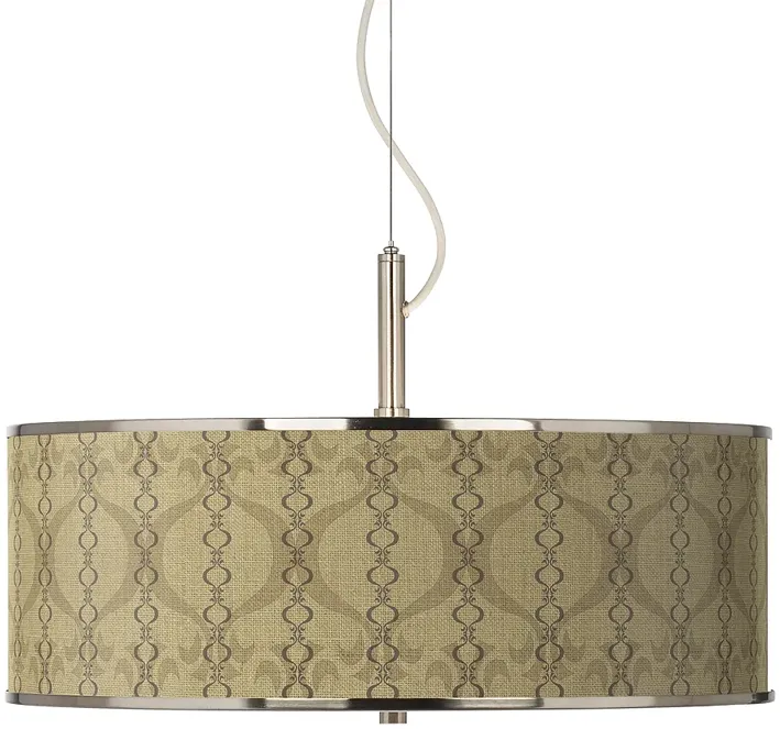 Colette Giclee Glow 20" Wide Pendant Light