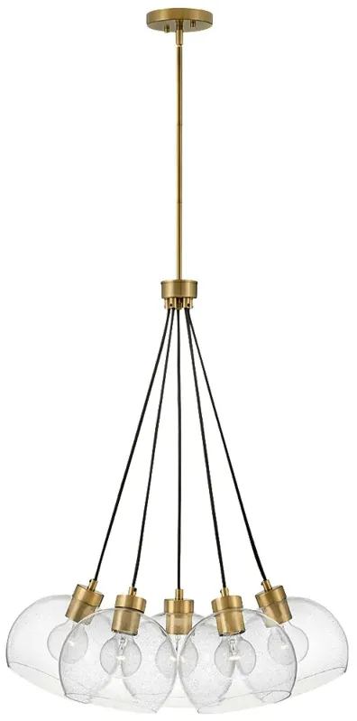 Lark-Rumi Pendant-Five Light Pendant-Lacquered Brass