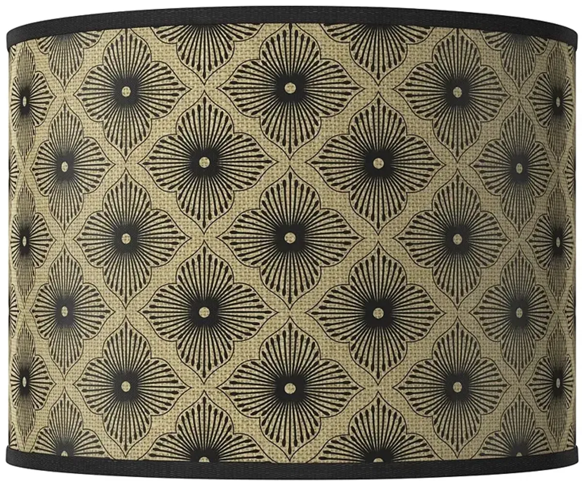 Rustic Flora Giclee Lamp Shade 13.5x13.5x10 (Spider)