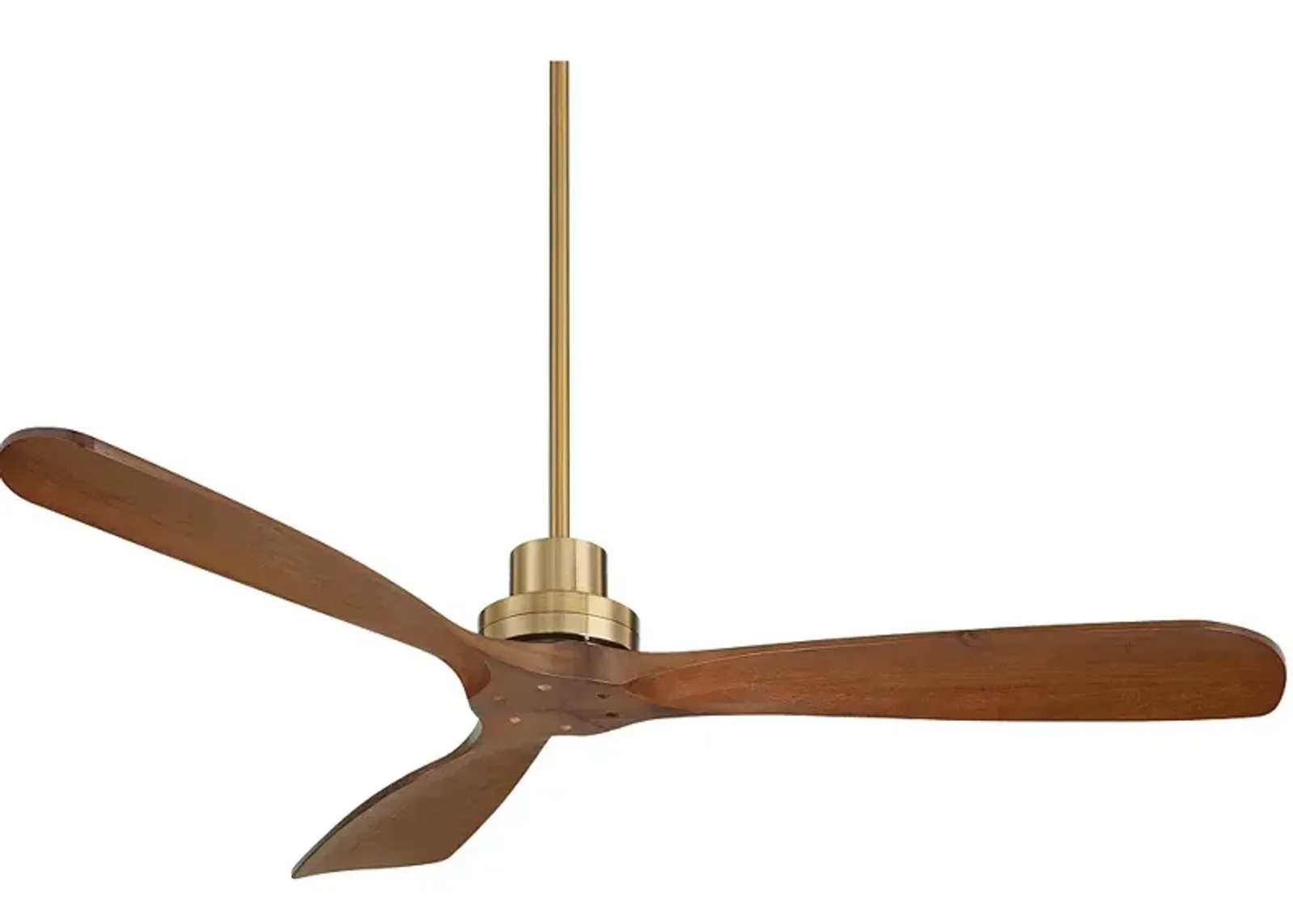 52" Casa Delta DC Soft Brass Ceiling Fan with Remote