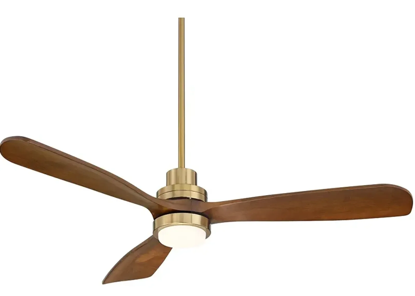 52" Casa Delta DC Soft Brass CCT LED Ceiling Fan with Remote