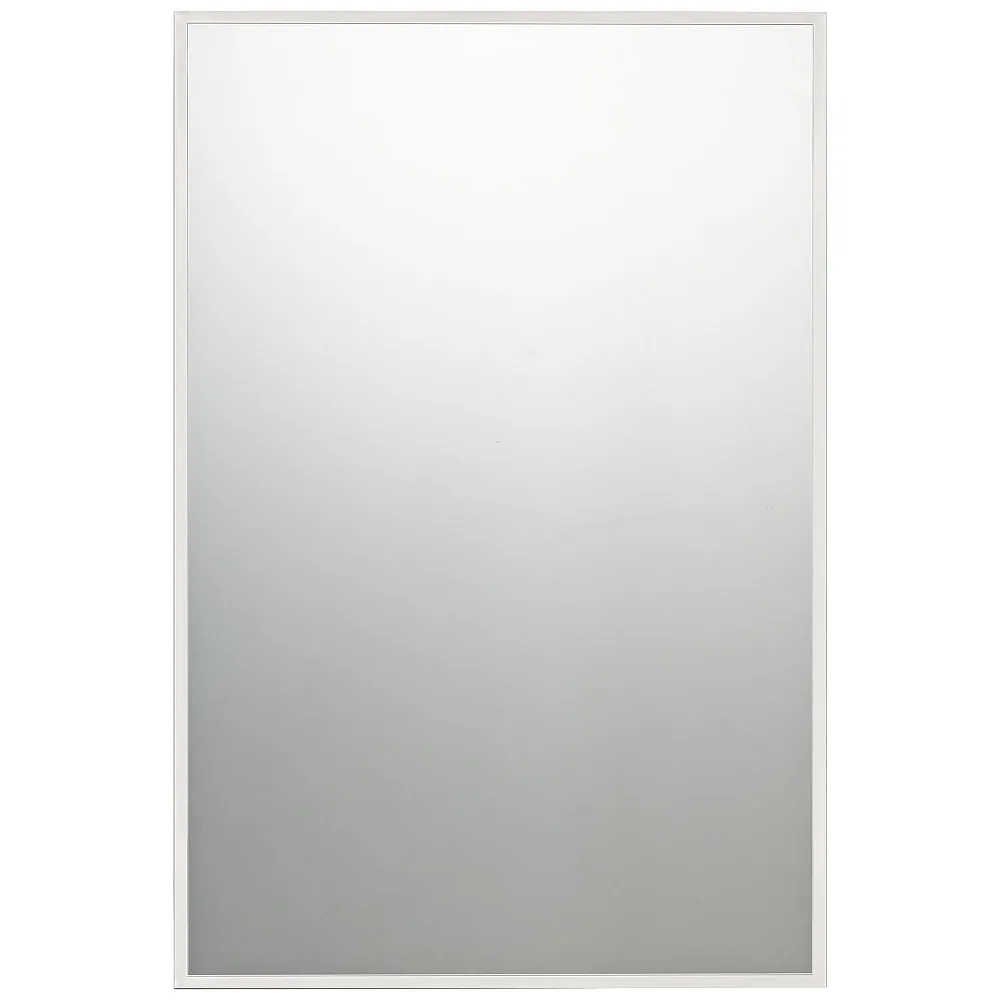 Quoizel Lockport Polished Chrome 24" x 36" Wall Mirror