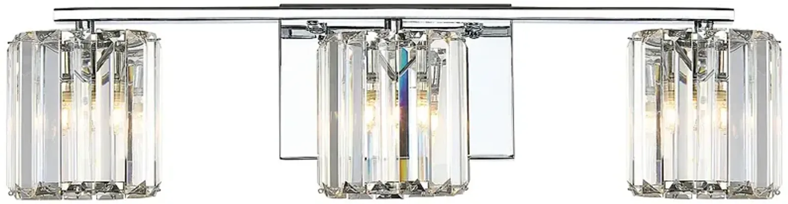 Quoizel Divine 22 3/4" Wide 3-Light Polished Chrome Bath Light