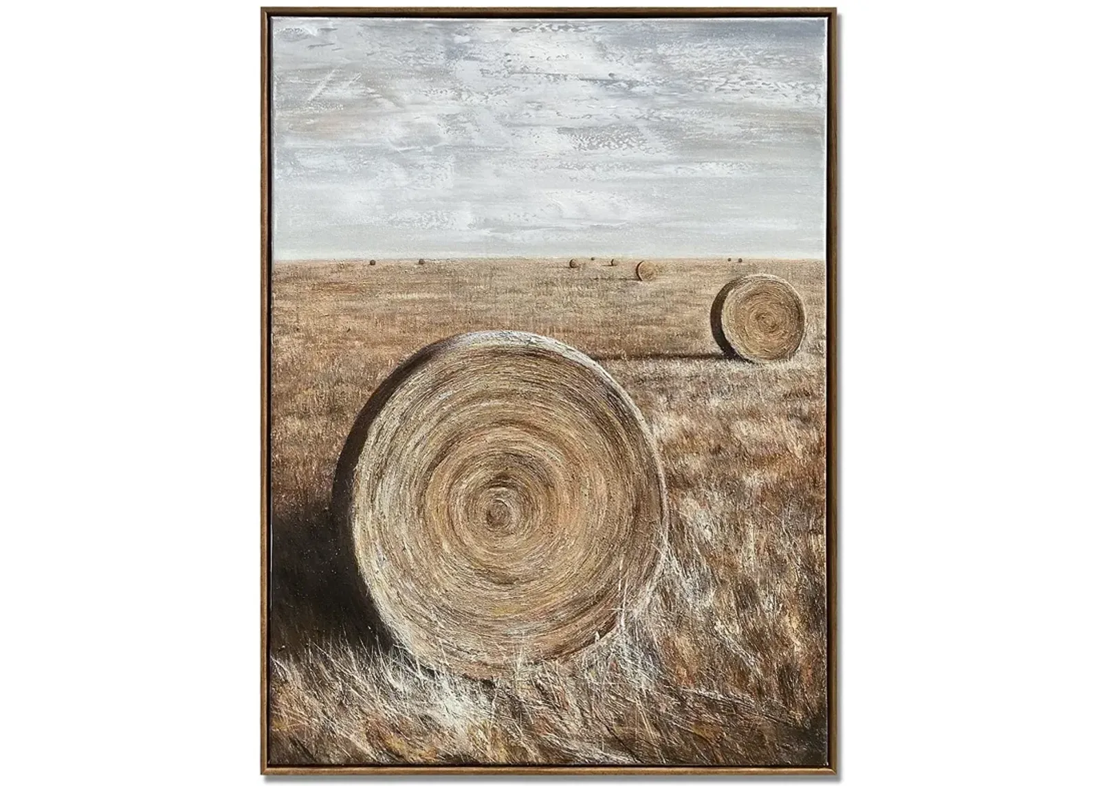 Crestview Collection Hay Day Framed Canvas Painting