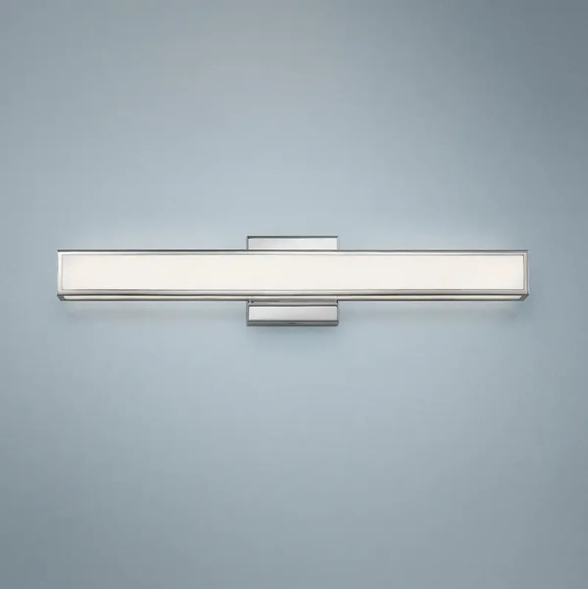 Hinkley Alto 24" Wide White and Chrome Modern LED Bath Light