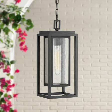 Republic 16 3/4"H Oil-Rubbed Bronze Outdoor Hanging Light