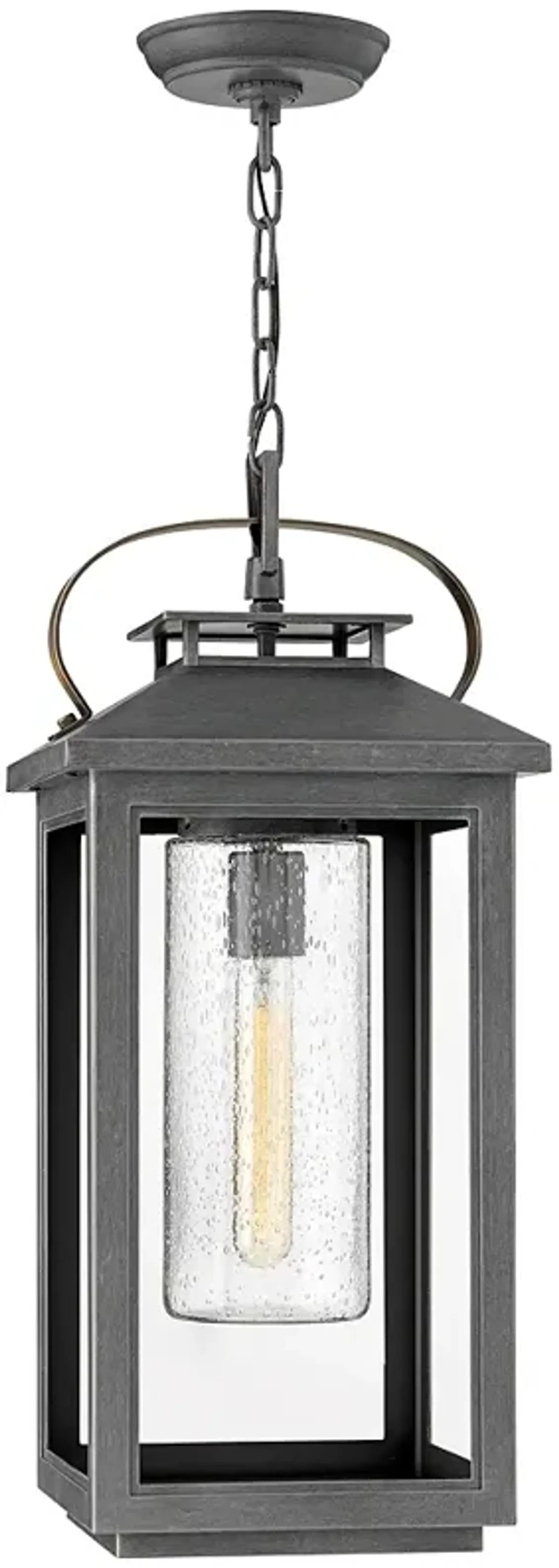 Hinkley Atwater 21 1/2"H Ash Bronze Outdoor Hanging Light