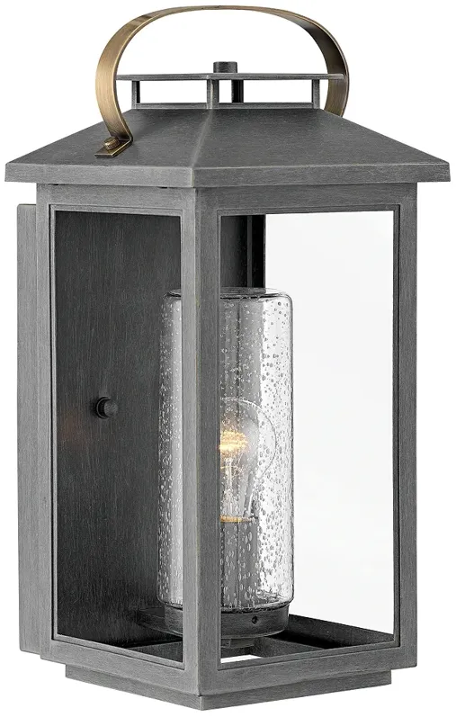 Hinkley Atwater 17 1/2" High Ash Bronze Outdoor Wall Light