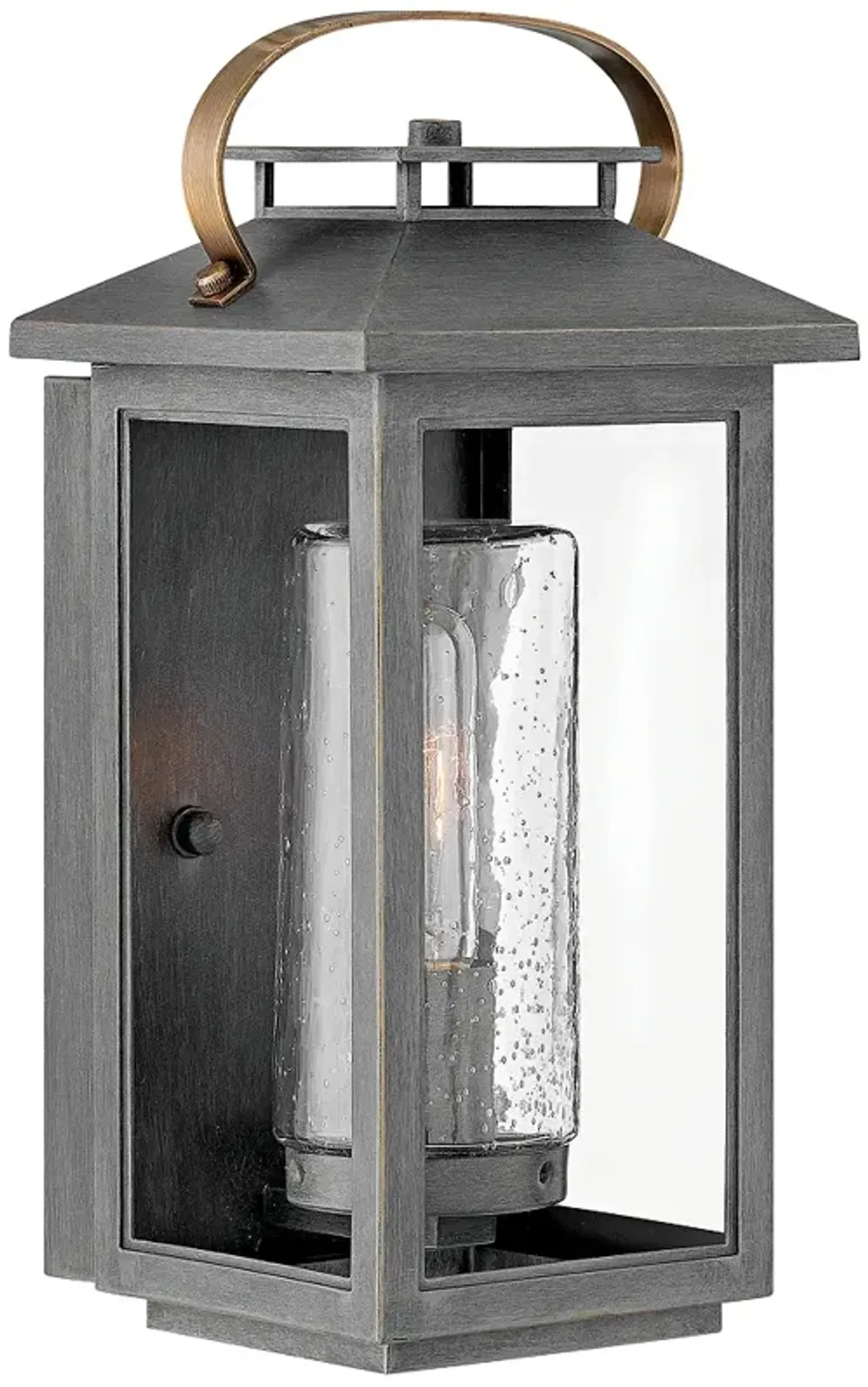 Hinkley Atwater 14" High Ash Bronze Outdoor Wall Light