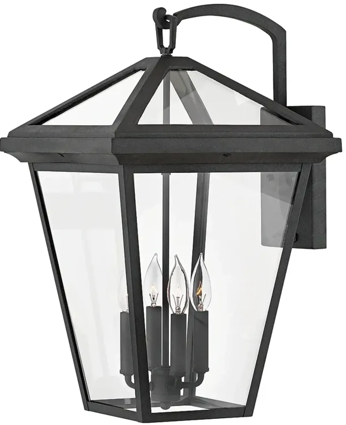 Hinkley Alford Place 24" Museum Black Outdoor Wall Light