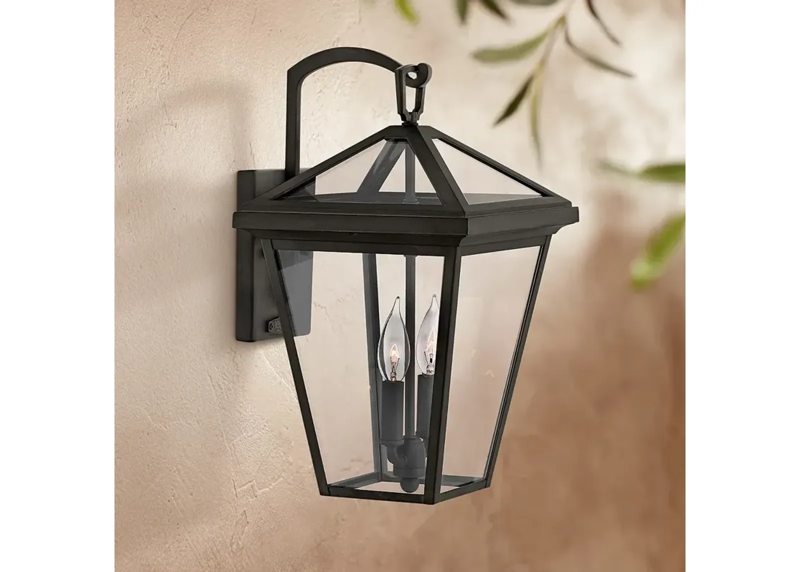 Alford Place 17 1/2" High Museum Black Outdoor Wall Light