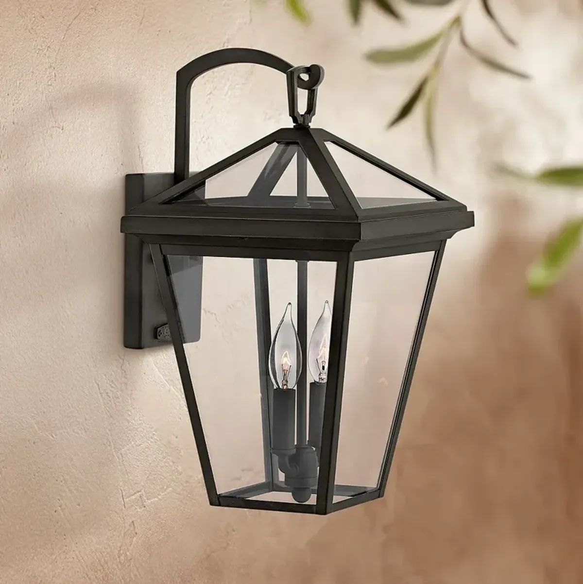 Alford Place 17 1/2" High Museum Black Outdoor Wall Light