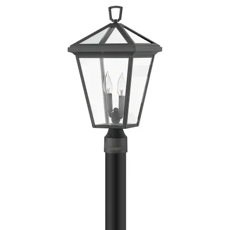 Alford Place 20 1/4" High Museum Black Outdoor Post Light
