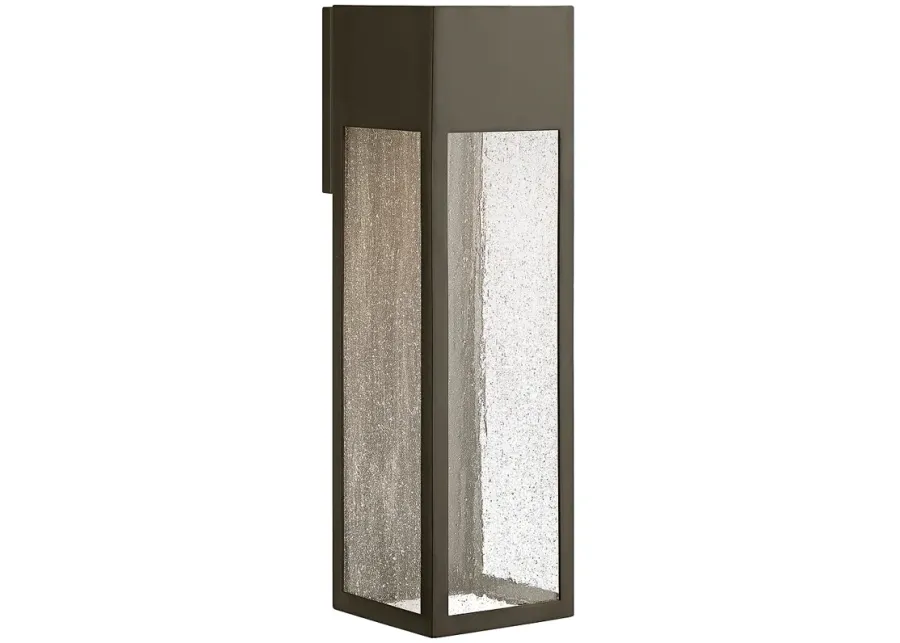 Hinkley Rook 20"H Bronze Rectangular LED Outdoor Wall Light