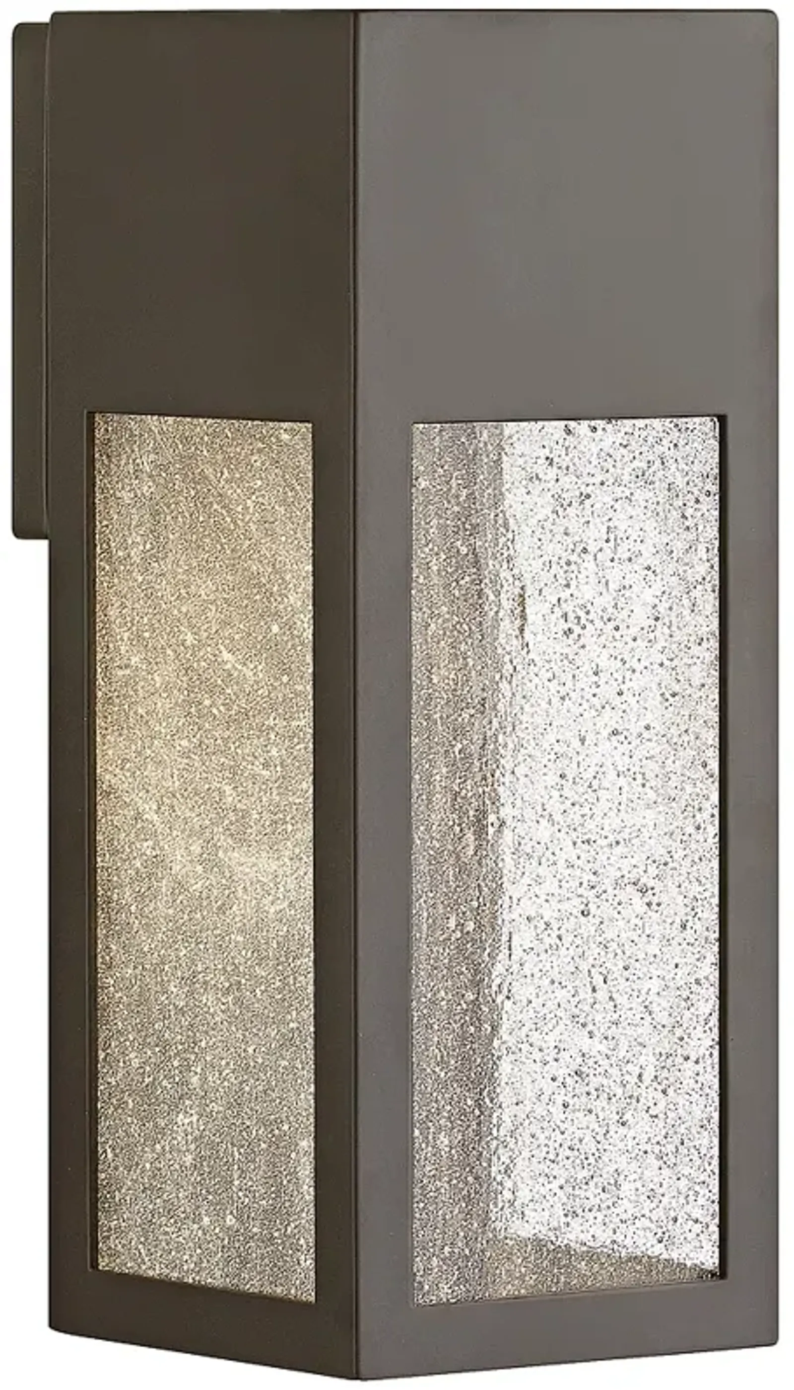 Hinkley Rook 12"H Bronze Rectangular LED Outdoor Wall Light