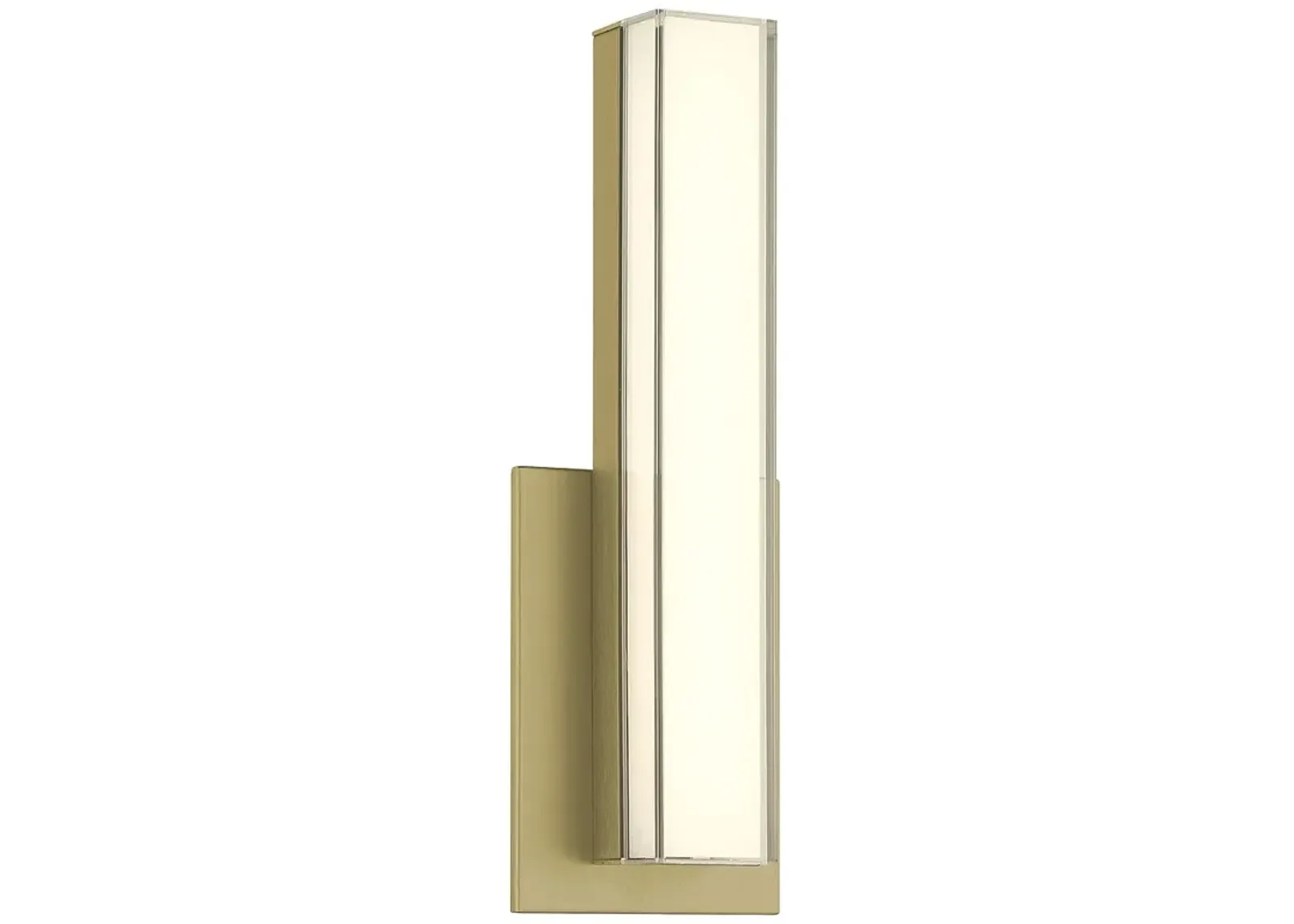 Vantage  1-Light LED Ashen Brass  Vanity Light