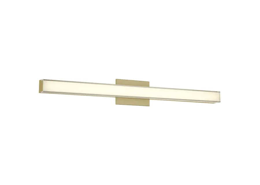 Vantage  1-Light LED Ashen Brass  Vanity Light