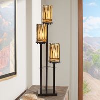 Sedona Collection 3-Tier Console Tiffany-Style Table Lamp