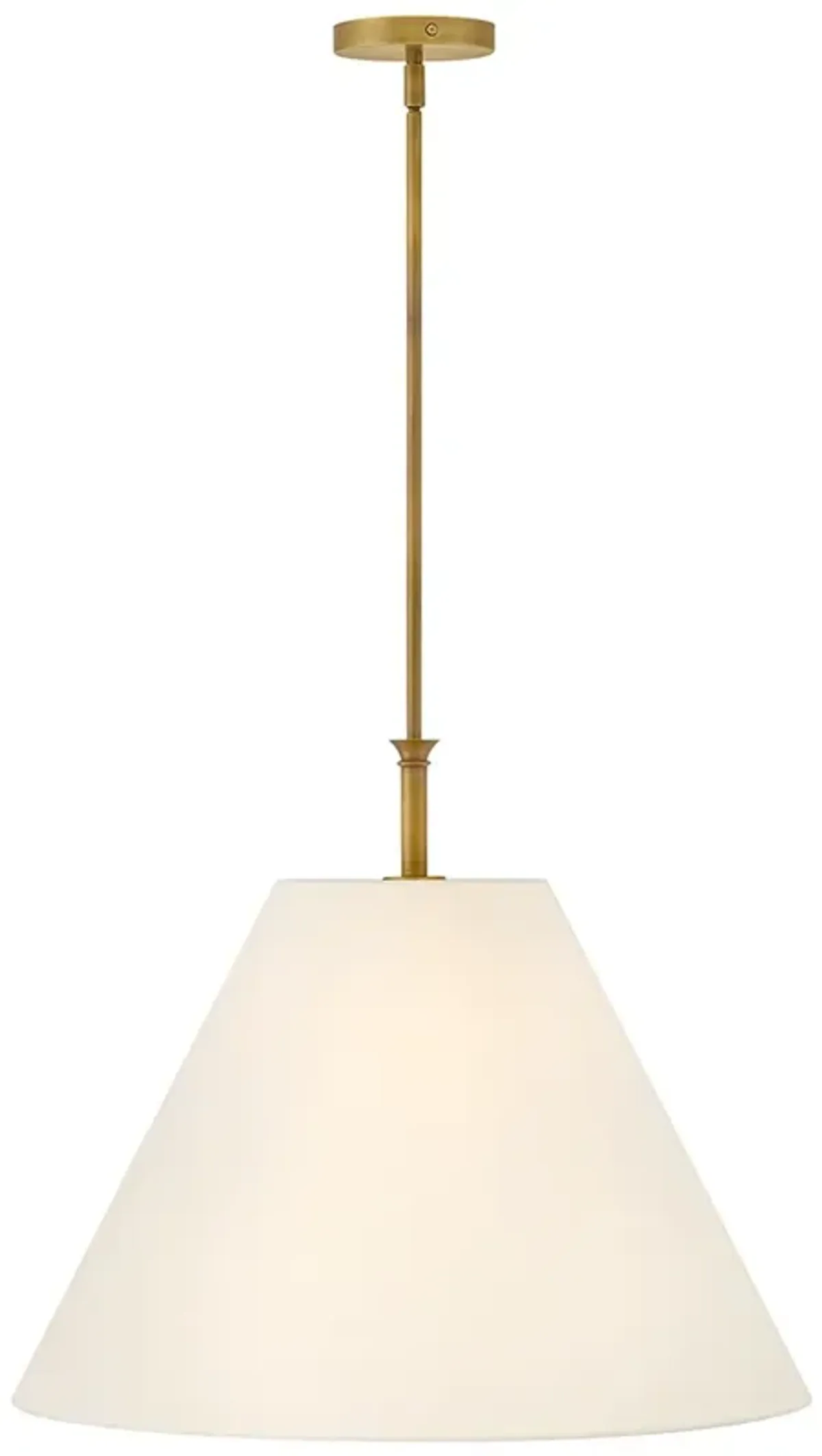 Hinkley Pendant Greta Large Pendant 23" Heritage Brass