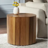 Crestview Collection Limba 23 3/4" Wide Brown End Table
