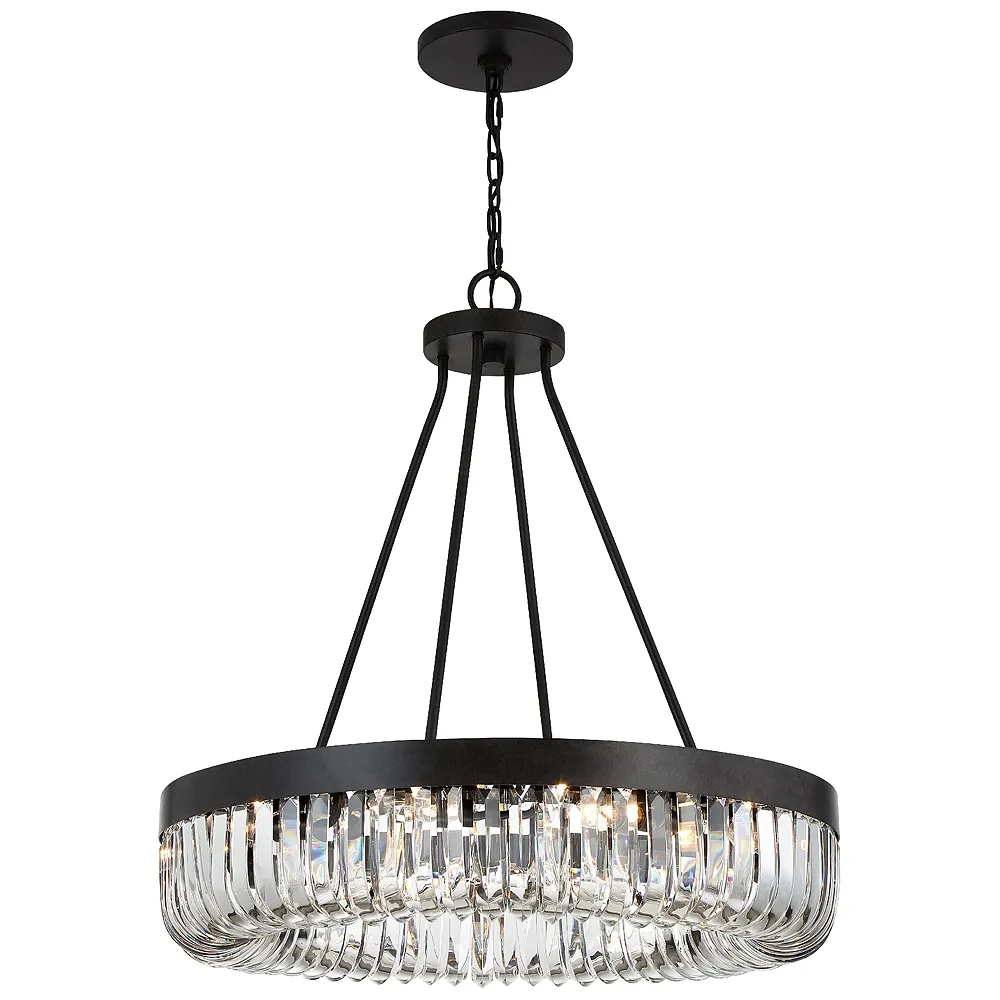 Alister 10 Light Charcoal Bronze Chandelier