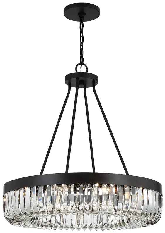 Alister 10 Light Charcoal Bronze Chandelier