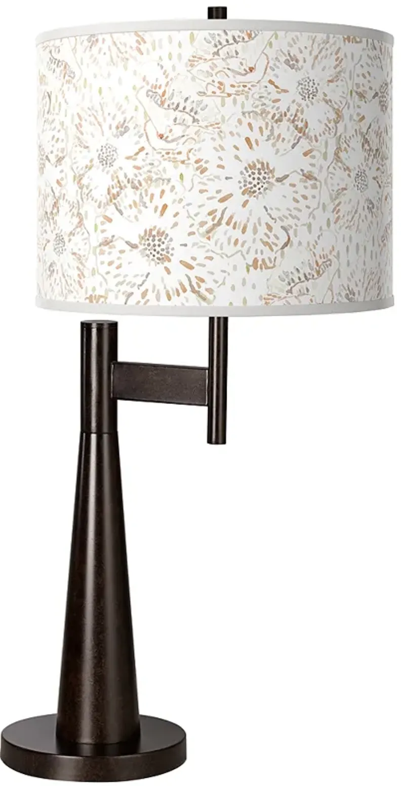 Windflowers Giclee Novo Table Lamp