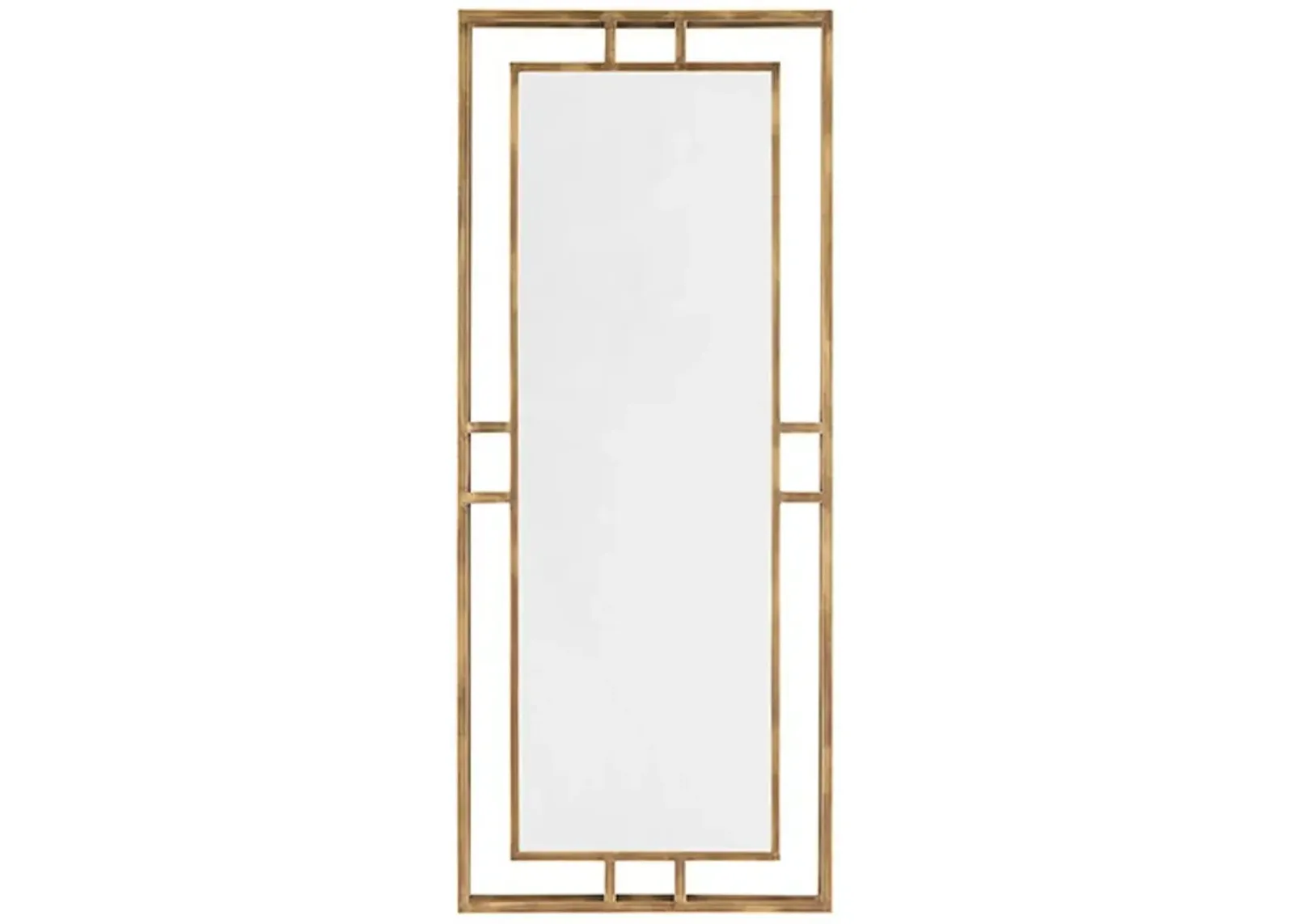 Crestview Collection Jensen Metal Wall Mirror