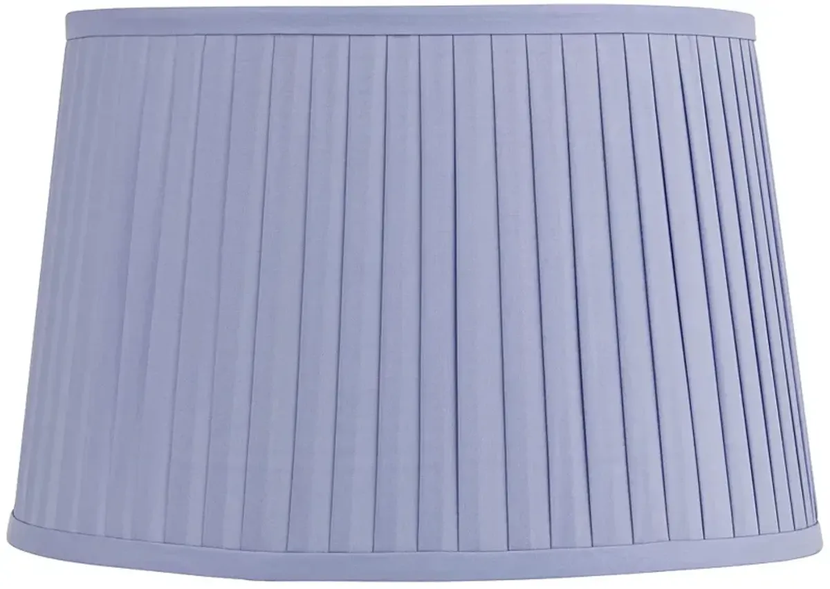 Springcrest Shay Lilac Purple Softback Drum Lamp Shade 14x17x11 (Spider)