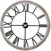 Crestview Collection Serene Metal Clock