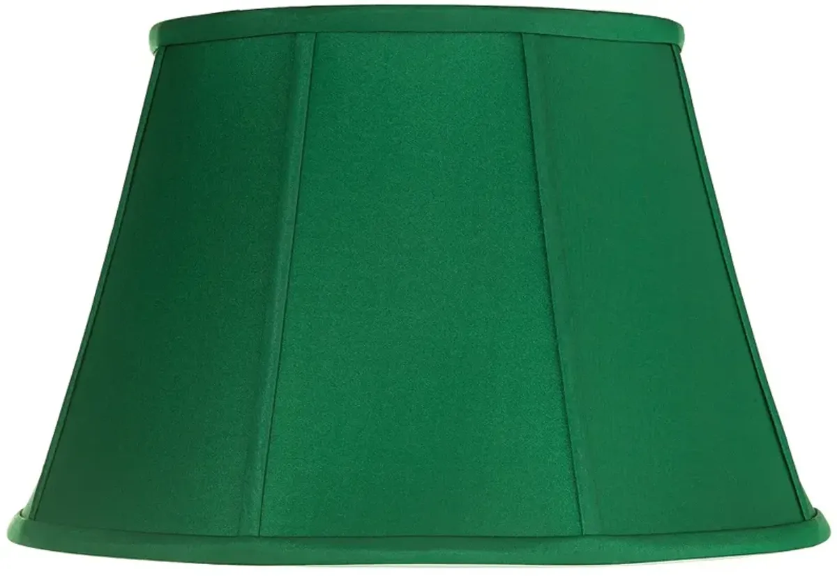 Springcrest Dark Green Empire Drum Shade 11x17x11 (Spider)