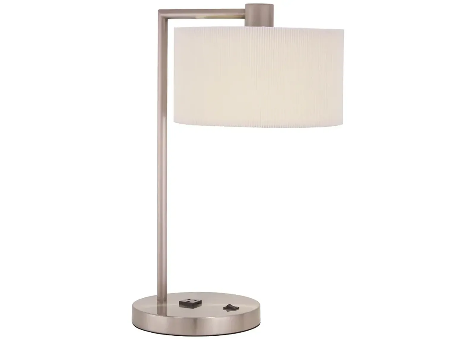 George Kovacs Park 1-Light Brushed Nickel Table Lamp