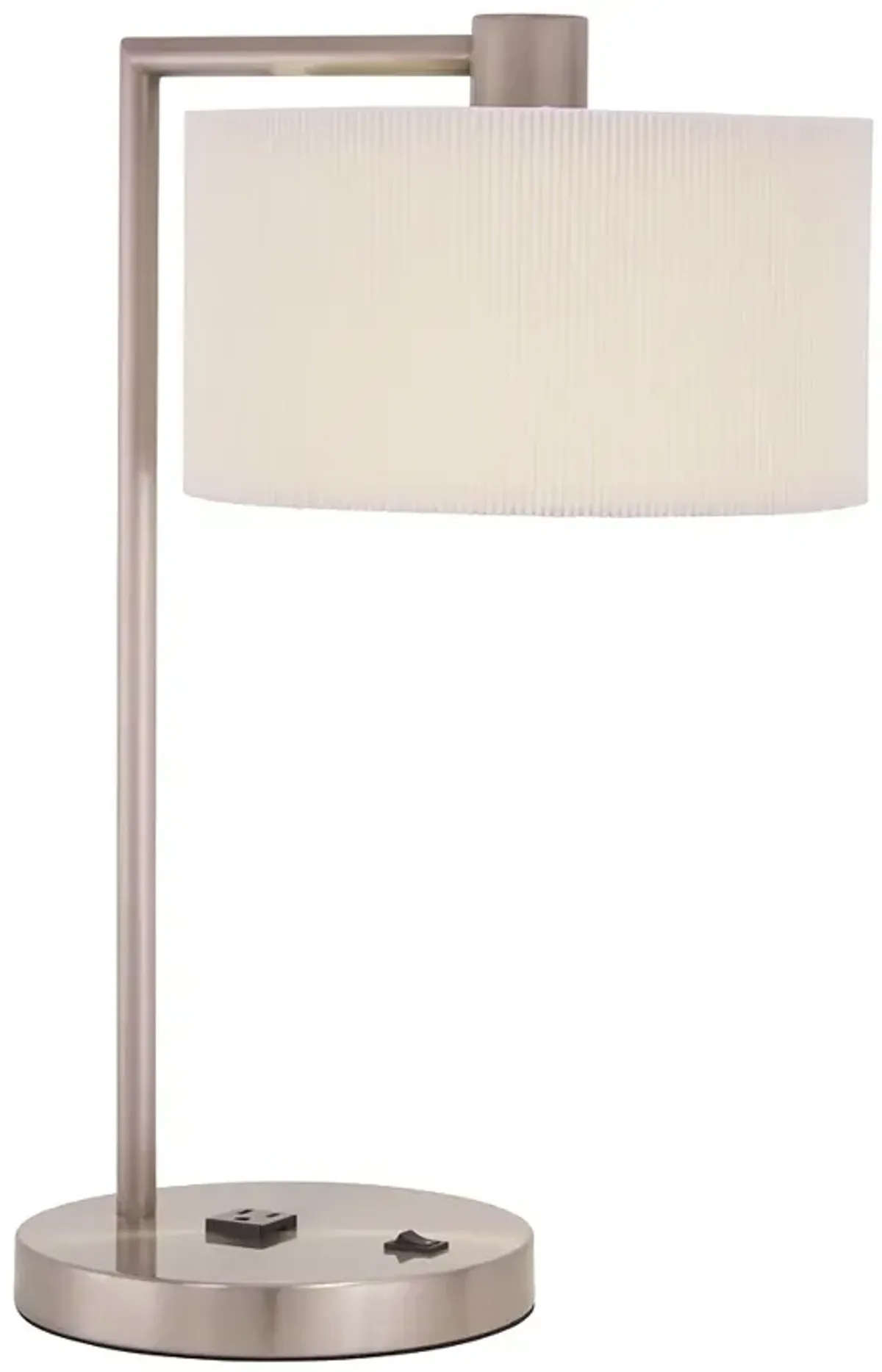 George Kovacs Park 1-Light Brushed Nickel Table Lamp