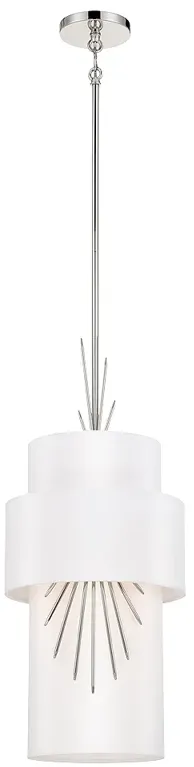 George Kovacs Gramercy 1-Light Polished Nickel Pendant