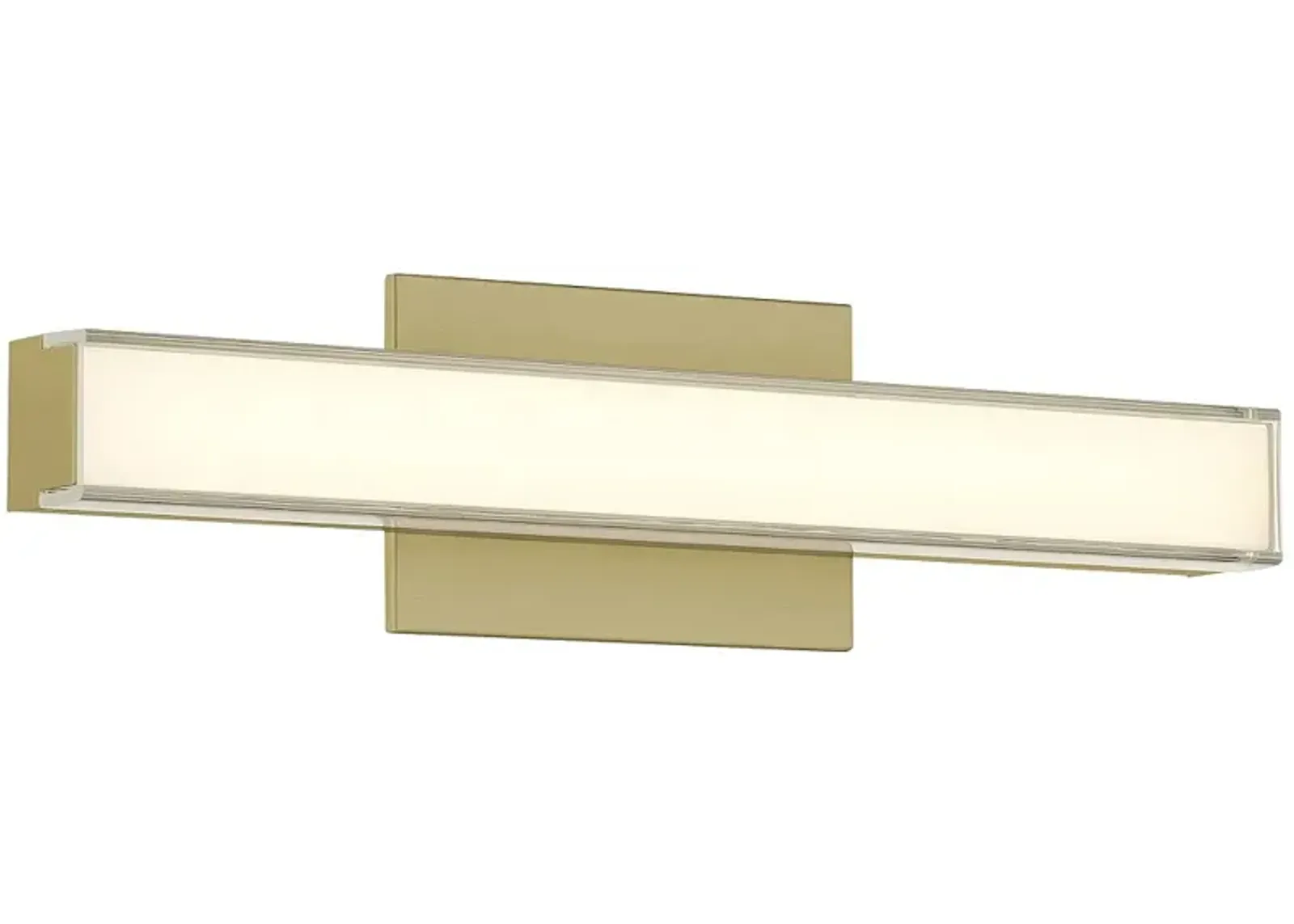 Vantage  1-Light LED Ashen Brass  Vanity Light