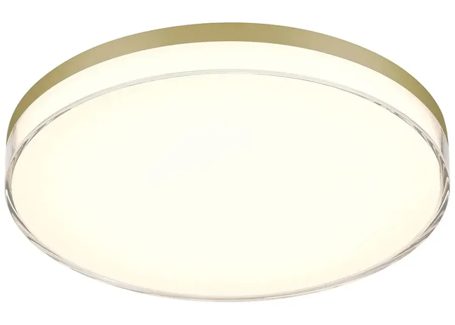 Vantage  1-Light LED Ashen Brass  Flush Mount