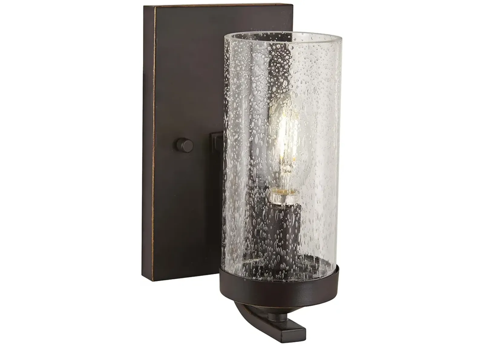 Elyton 8 3/4" High Downtown Bronze Wall Sconce