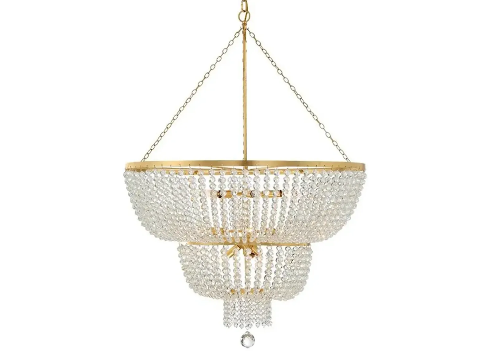 Rylee 12 Light Antique Gold Chandelier