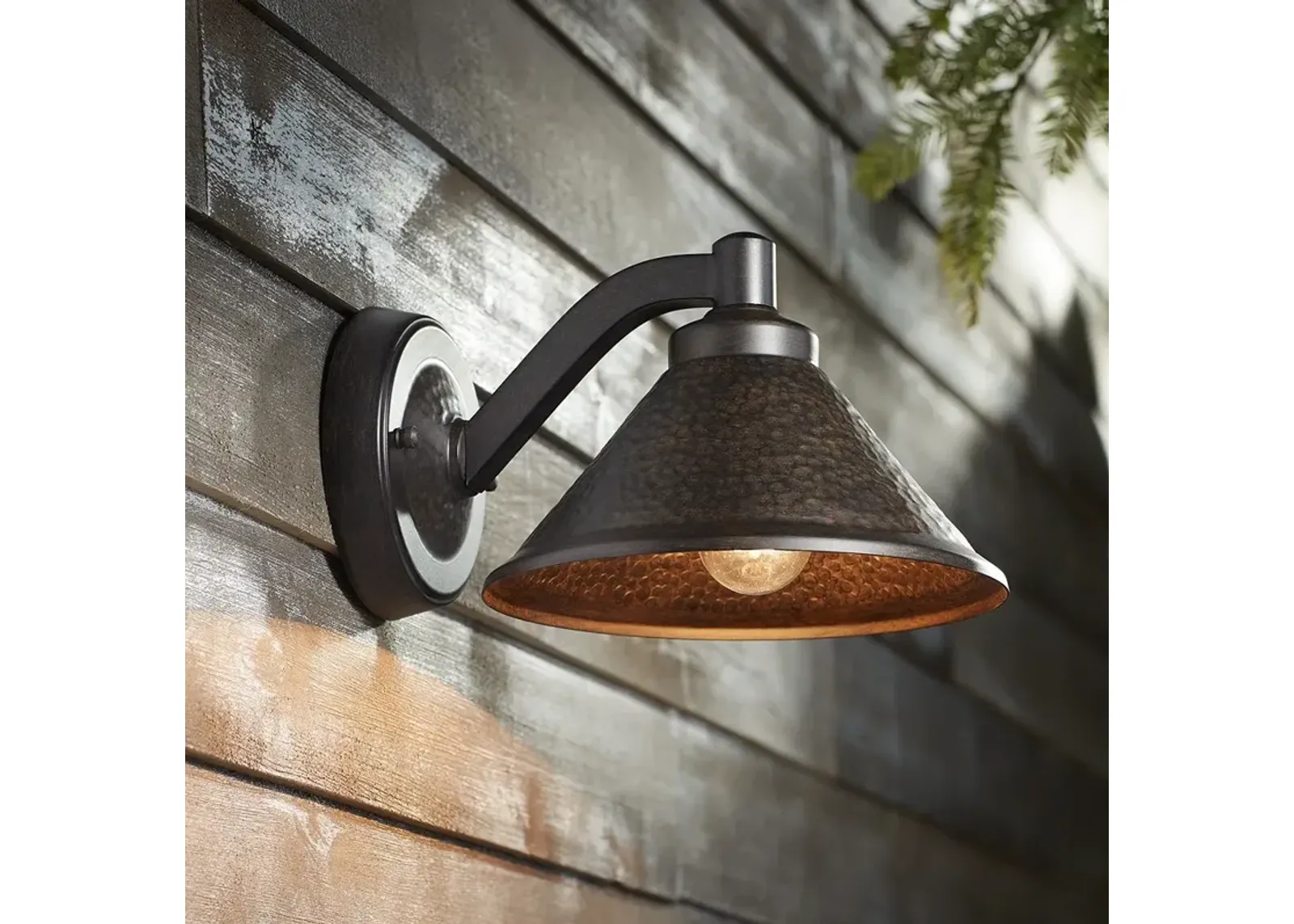 Minka Kirkham 8 1/2" Wide Dark Sky Outdoor Wall Light