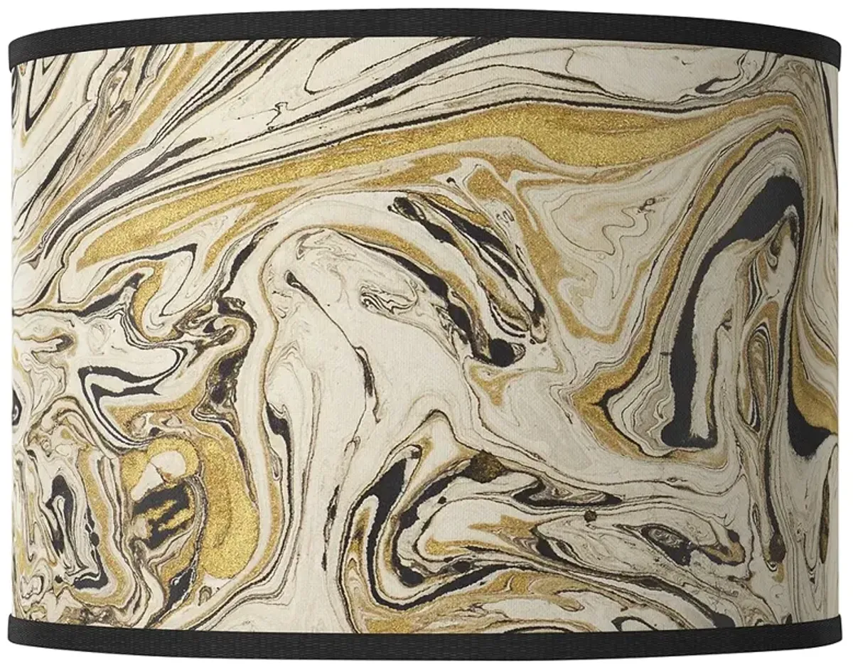 Venetian Marble Giclee Shade 12x12x8.5 (Spider)