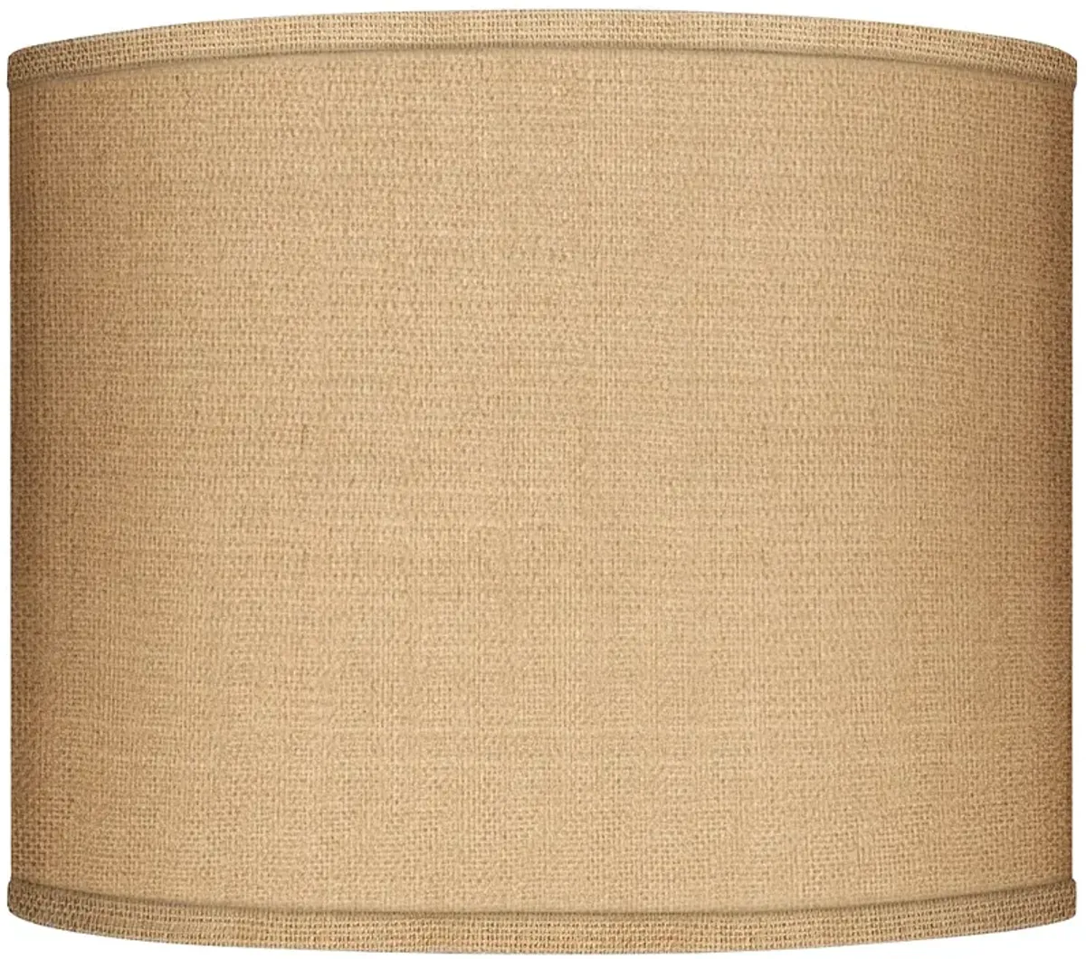 Woven Burlap Drum Lamp Shade 14x14x11 (Spider)