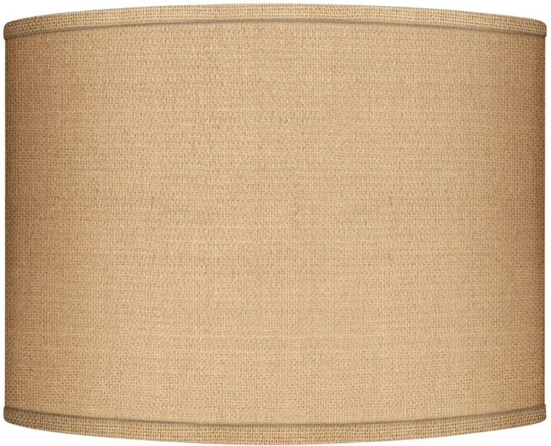 Springcrest Woven Burlap Drum Lamp Shade 15.5x15.5x11 (Spider)