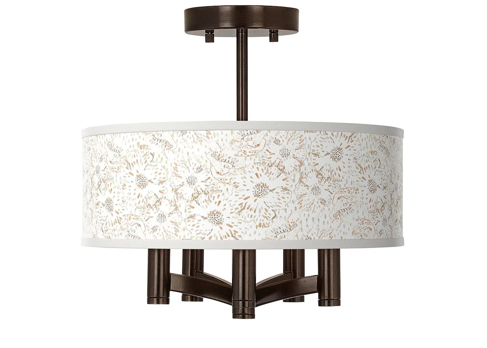 Windflowers Ava 5-Light Bronze Ceiling Light