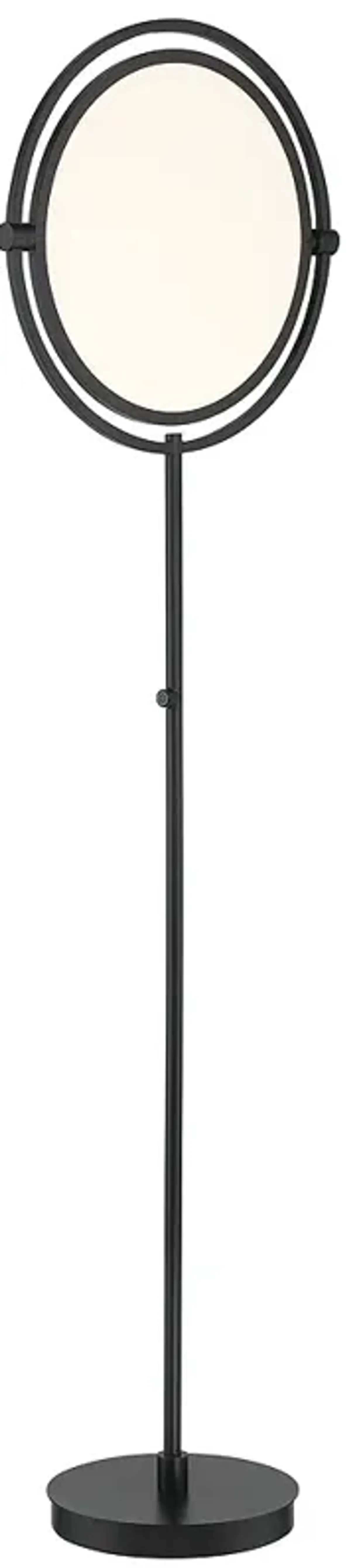 George Kovacs Studio 64" Modern LED Black Finish Floor Lamp