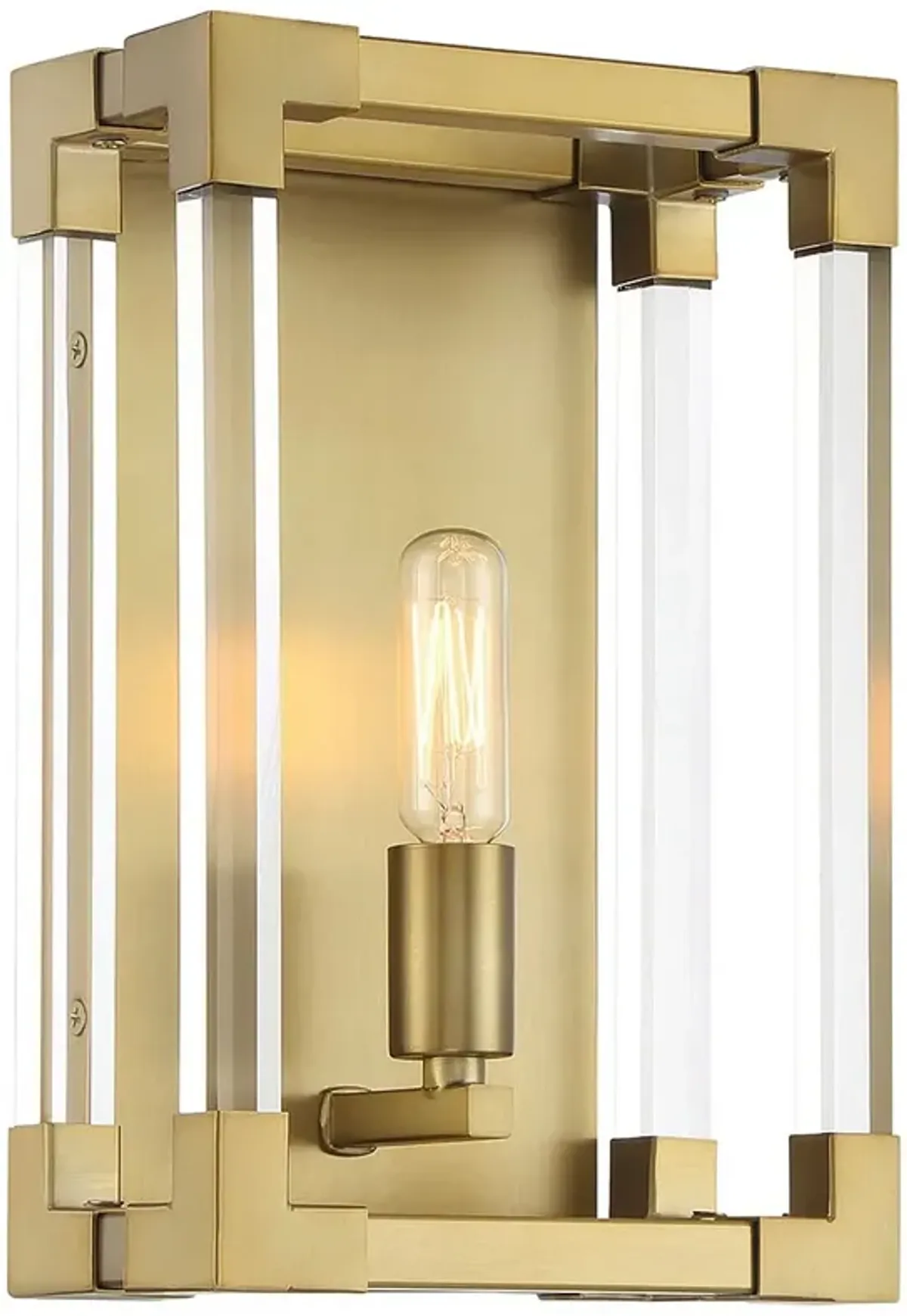 Vantage Oro District 1-Light Soft Brass Wall Sconce