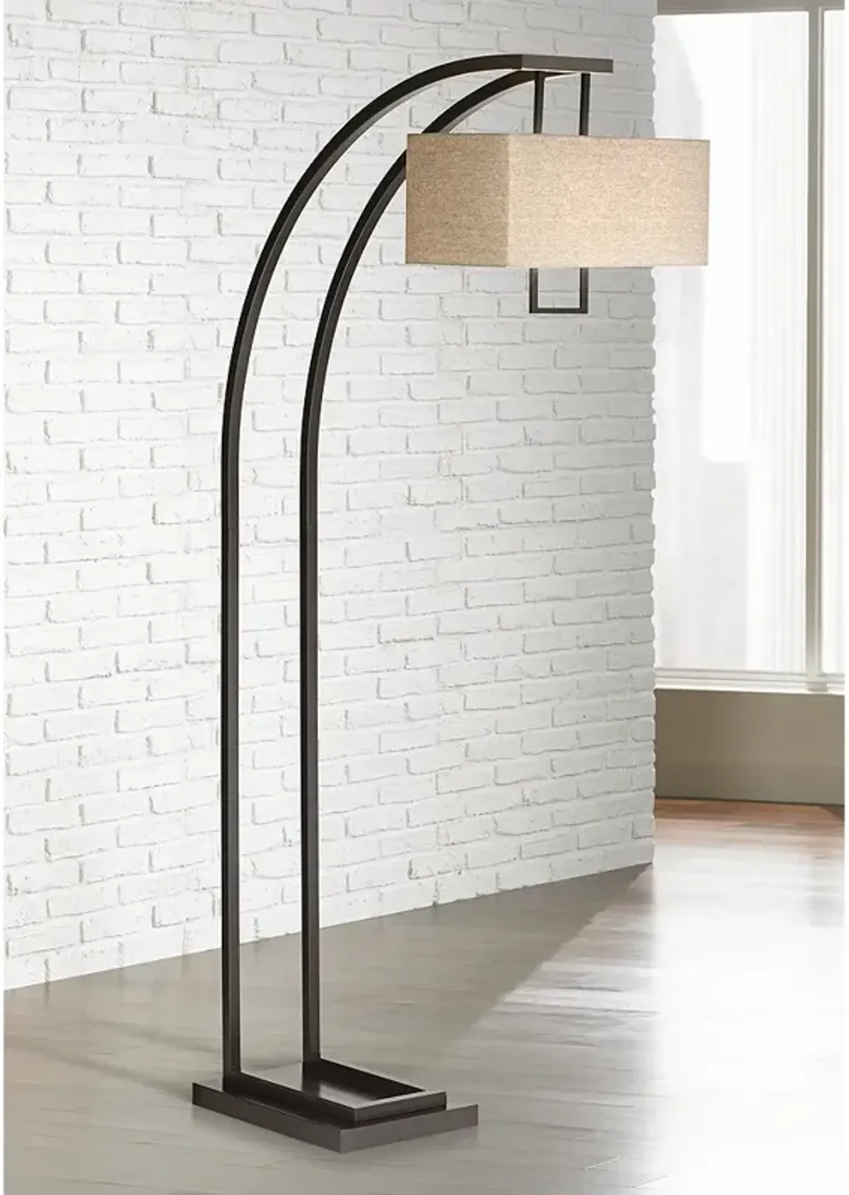 Pacific Coast Aiden Place 72 1/2" Oil-Rubbed Bronze Arc Floor Lamp