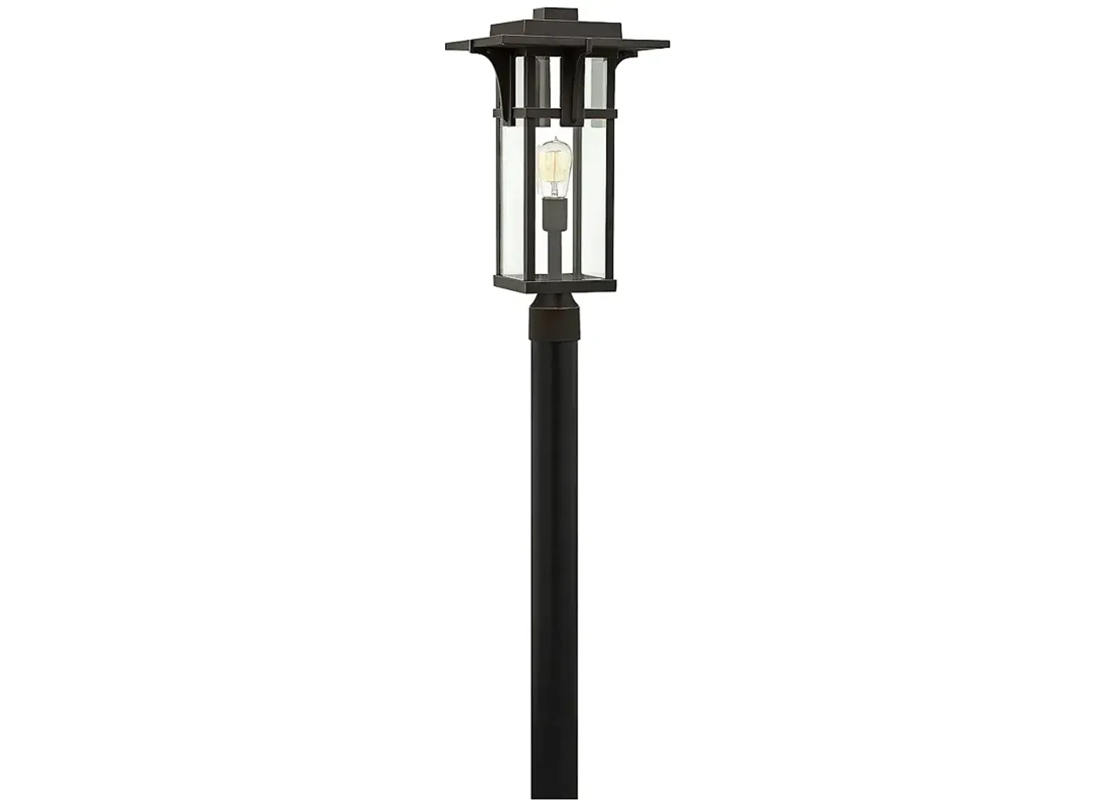 Hinkley Manhattan 21 1/2" High Bronze Outdoor Post Light